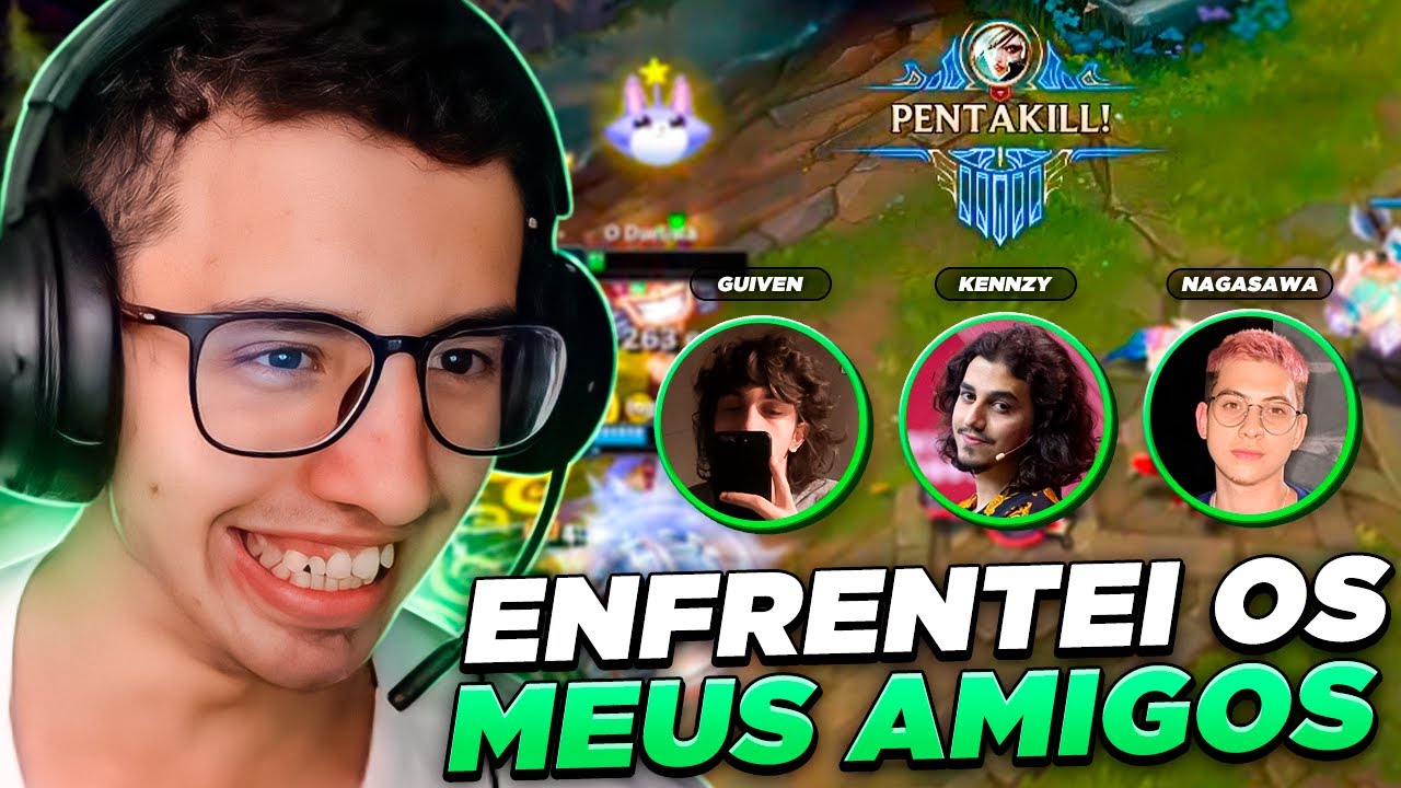 ENFRENTEI MEUS AMIGOS NA RANKED!