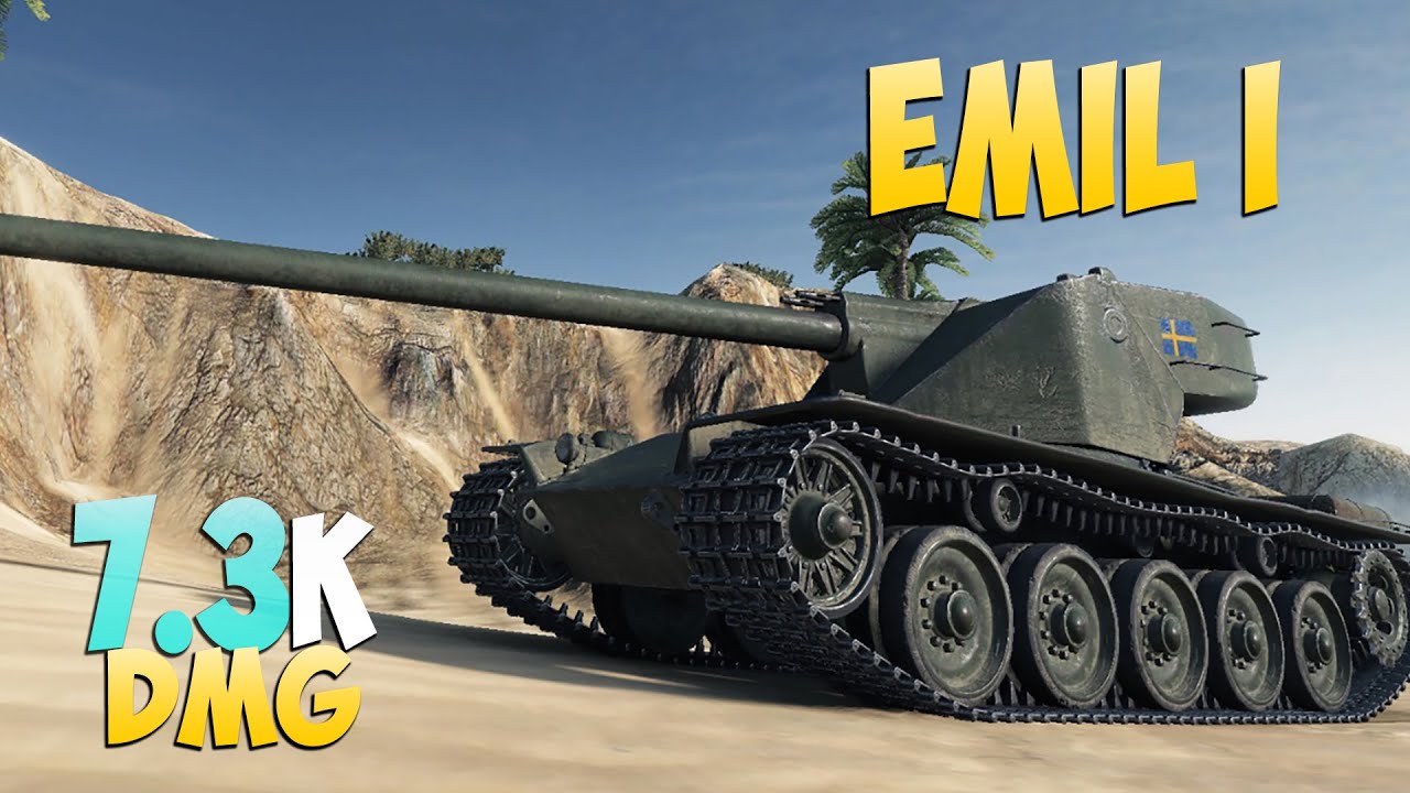Emil I - 5 Kills 7.3K DMG - Непоколебимый! - Мир Танков