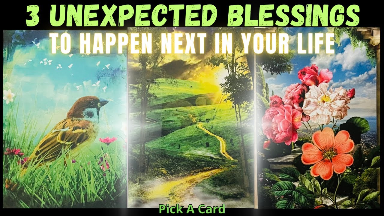 ✾What Three Blessings Are Moving Towards You?✾ Pick A Card