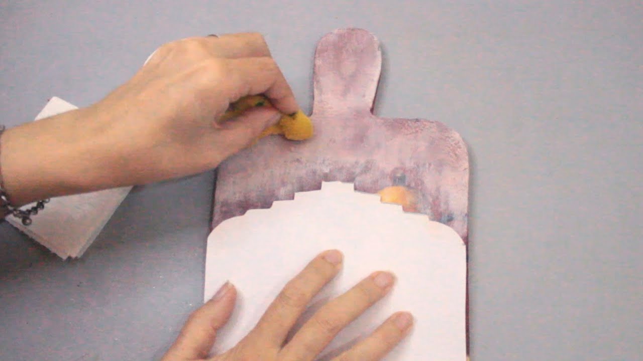 Decoupage Tutorial 💕 How to Draw Lace Curtain 😍 Easy Crafts 🌼 Crafts and Recycling
