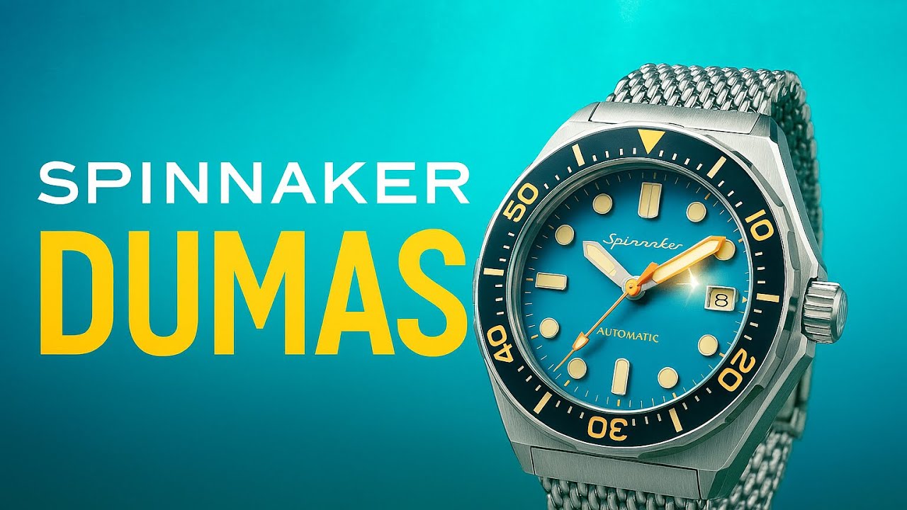 SPINNAKER DUMAS İNCELEMESİ 🔥 300M Su Geçirmezlik! Safir Cam, NH35 Mekanizma!