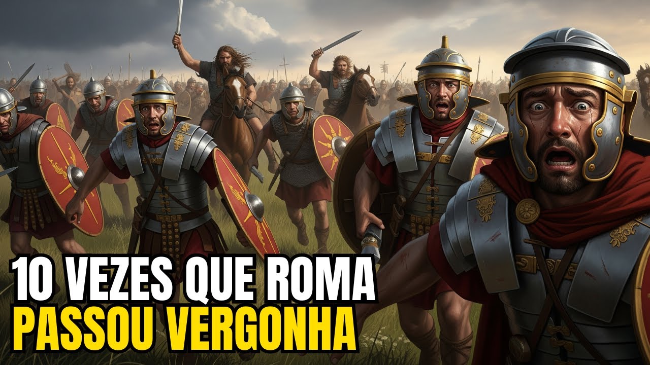 AS DERROTAS MAIS HUMILHANTES DE ROMA