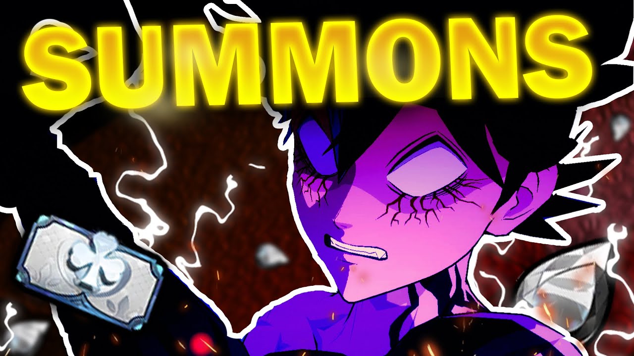 FESTIVAL BLACK ASTA DESTROYED MY LUCK!?!? FESTIVAL BLACK ASTA SUMMONS | Black Clover Mobile