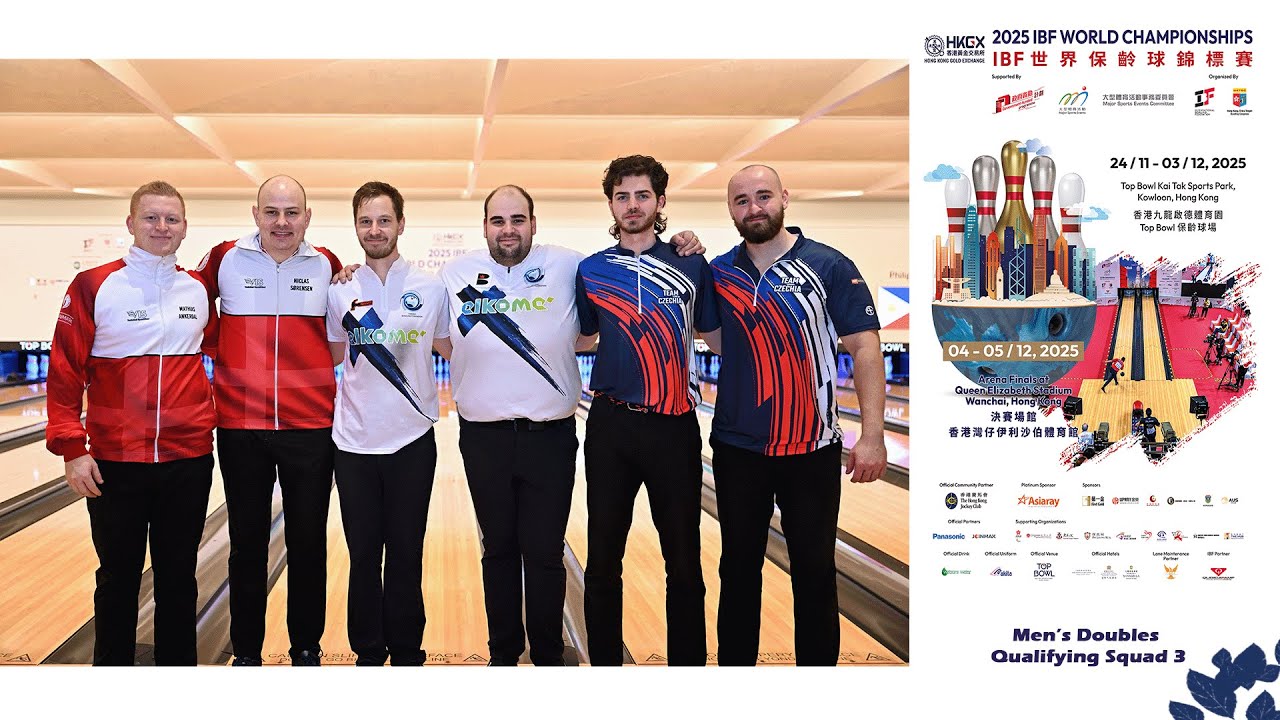 [Doubles-Men Qualifying SQ-3, Lane 29-32] HKGX 2025 IBF World Championships