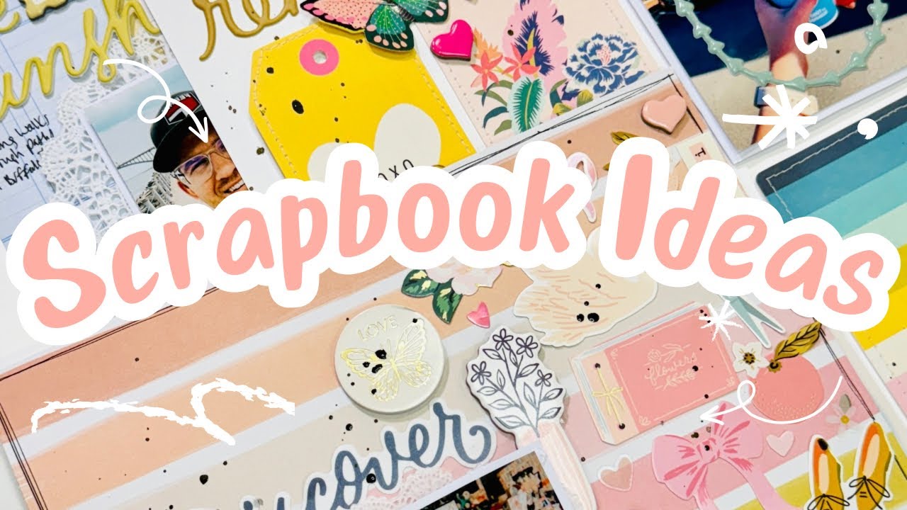 НАЧНИТЕ ЗАНИМАТЬСЯ СКРАПБУКИНГОМ В 2025 ГОДУ /// 3 идеи оформления! ✨🎀🤍