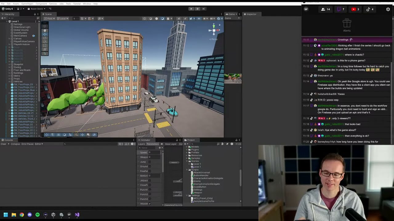 Creating a Superhero Game - Part 30f - Building Level 1