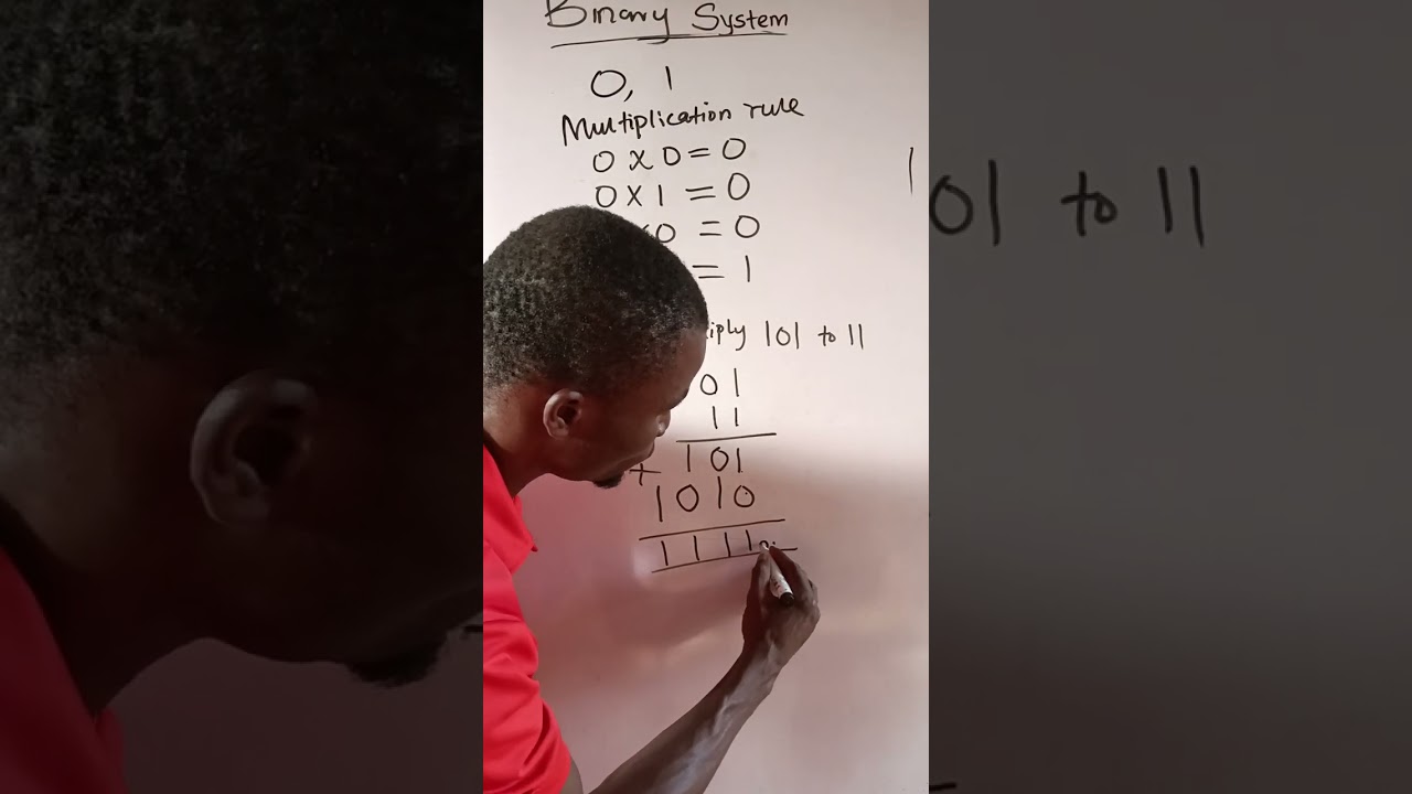Binary system #maths #rules #foryou 