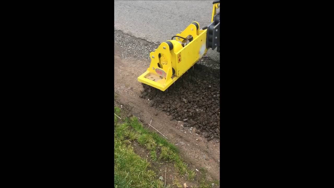 Multihog French Drain Harrow attachment
