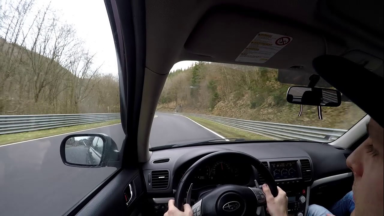 Nurburgring lap 30.03.2018 Subaru Legacy 3.0R SpecB