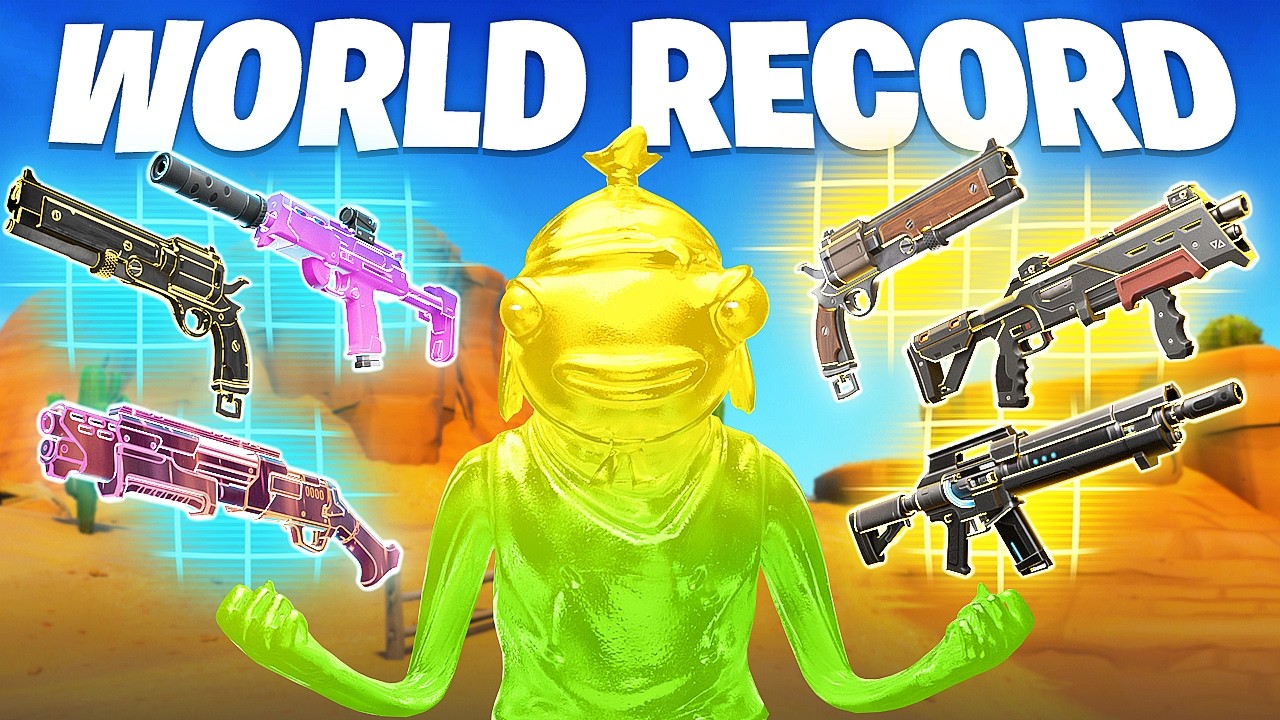 How many Mythics & Exotics Can I Find in 1 Hour? (WORLD RECORD)