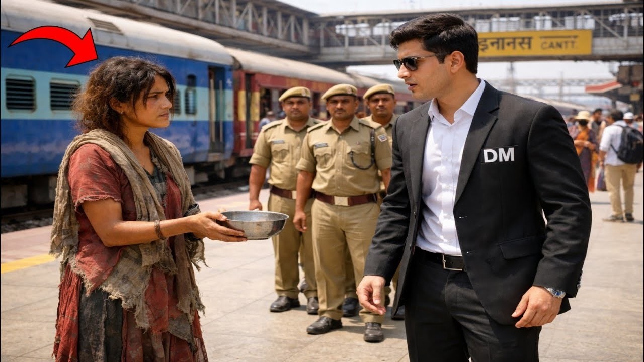 তিন বছর ডিএম হিসেবে কাজ করার পর স্বামী যখন ফিরে আসেন, তখন তিনি তার স্ত্রীকে রেলস্টেশনে ভিক্ষা করতে .
