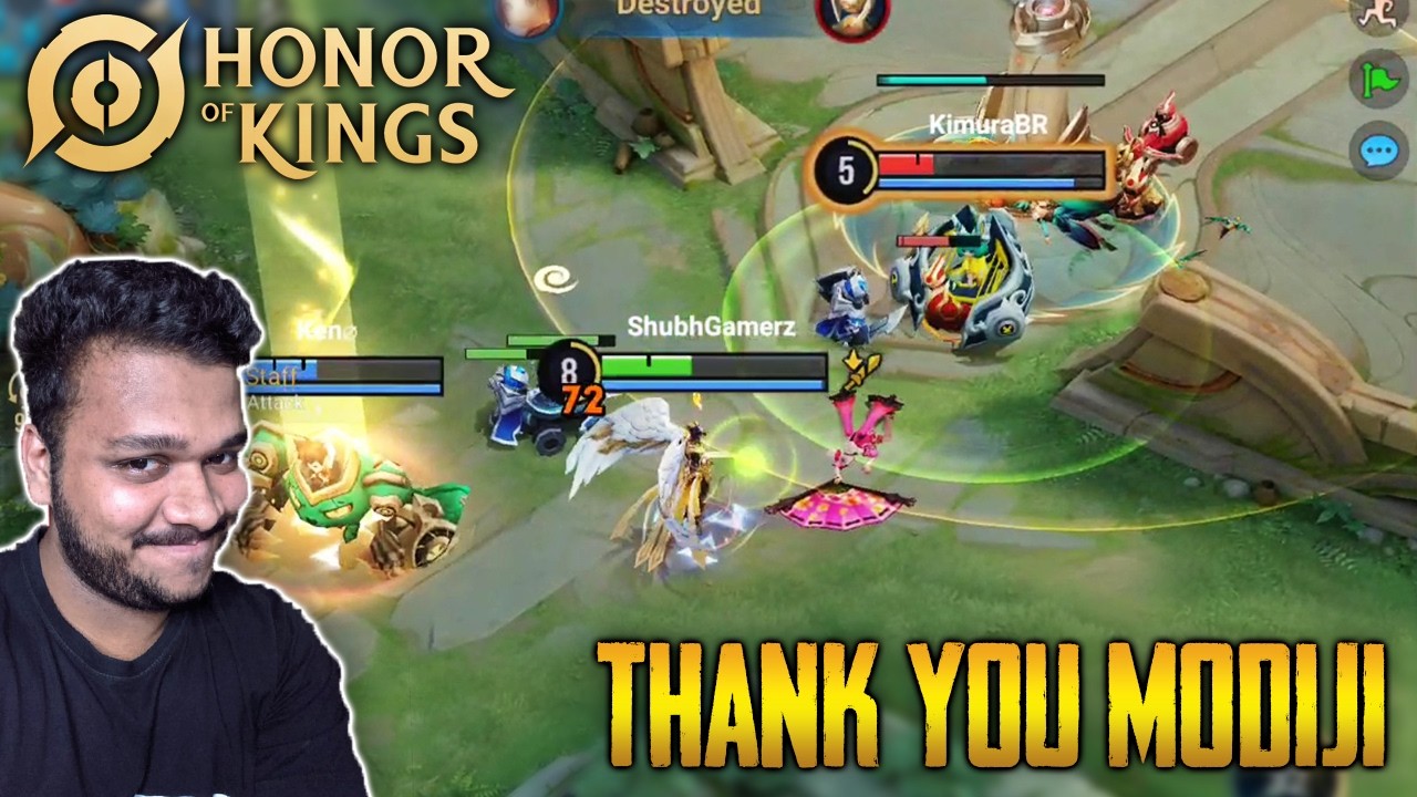 Honor Of Kings TENCENT Game in INDIA🌚- DFM | VALOM Coming Too ?? - TENCENT Games safe in INDIA ?? 😍💥