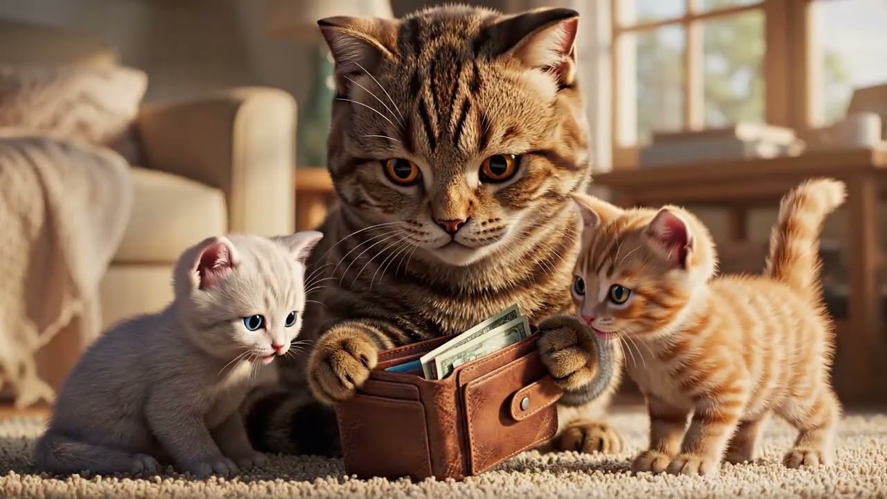 The Kittens Who Worked Hard for Their Toys 🐱❤️ | A Heartwarming Moral Story for Kids