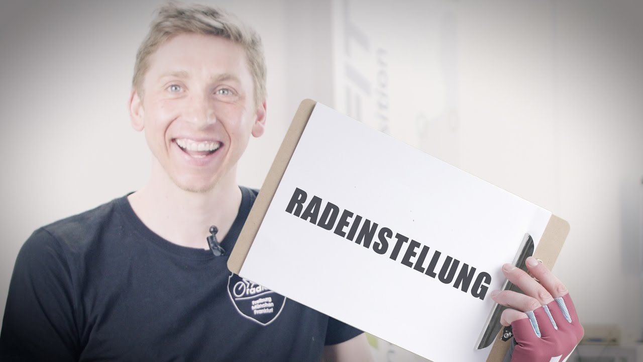 Sattel, Lenker und Pedale einstellen