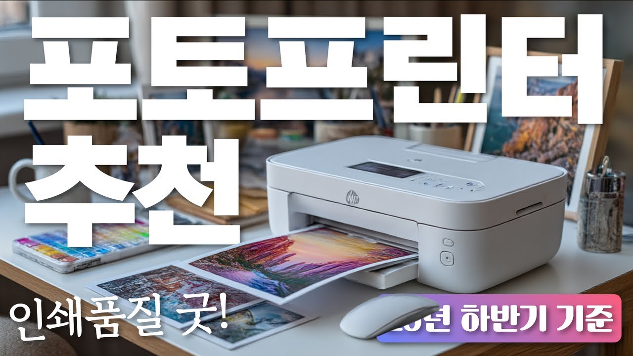 포토프린터 추천 2025년 Best 5! (스마트폰 속 사진, 이제 뽑아서 간직하세요!)