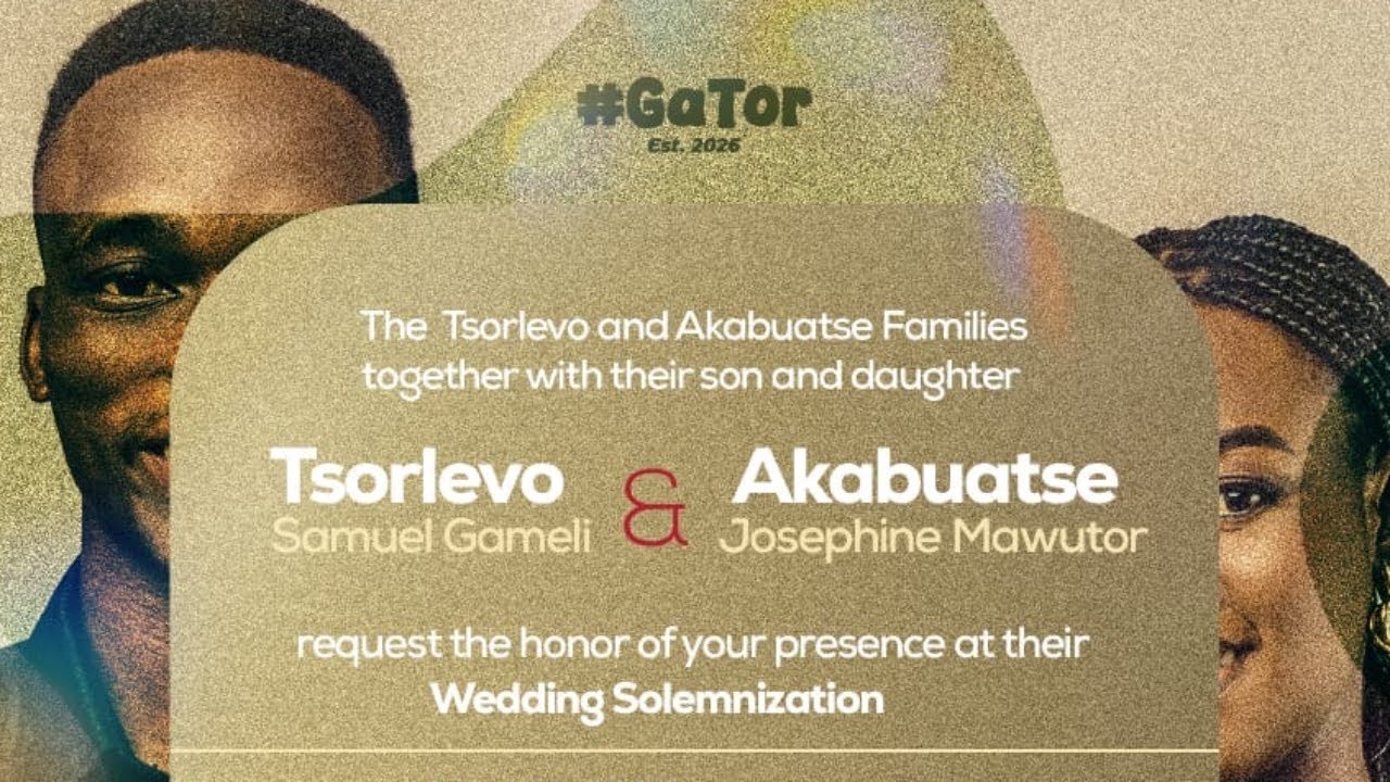 The Wedding Ceremony of Gameli & Mawutor