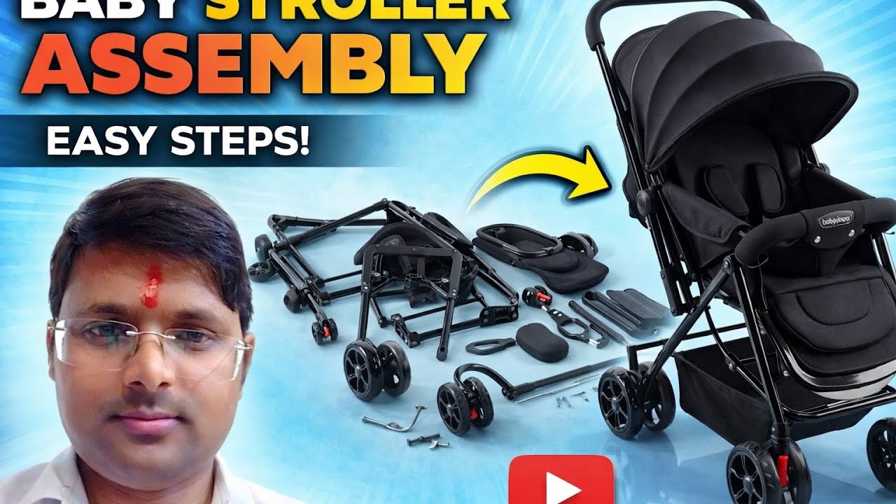 #Babyhug symphony Stroller assembly 