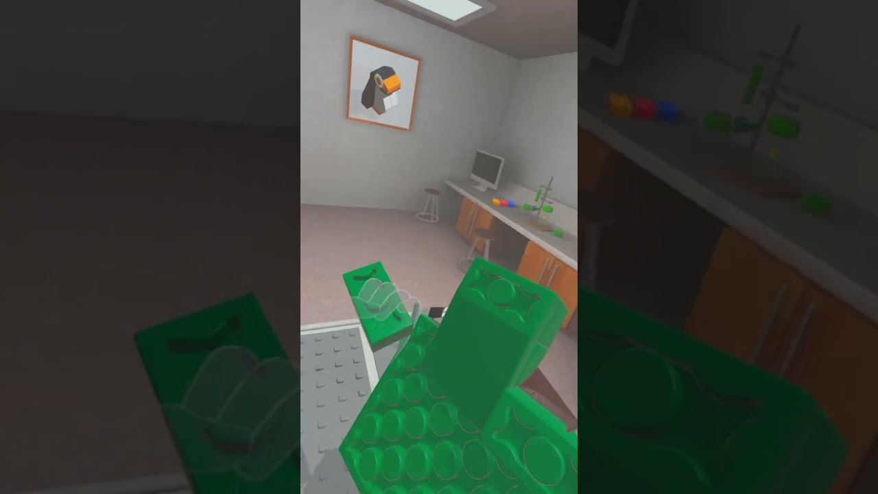 Playing Legos in VR. #building #Lego #blocks #creative #Build #Design #VR #VRgaming #Meta #Quest2
