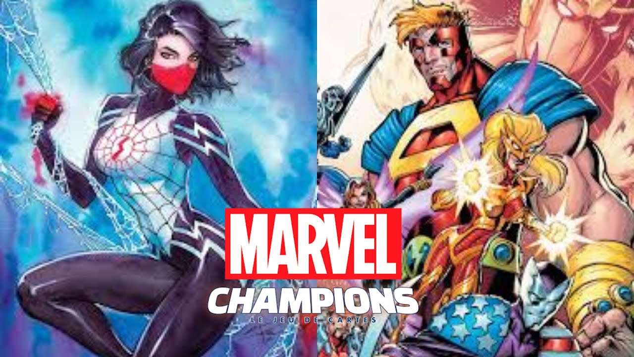 Marvel champions: Silk préconstruit Vs  Citizen V (A)