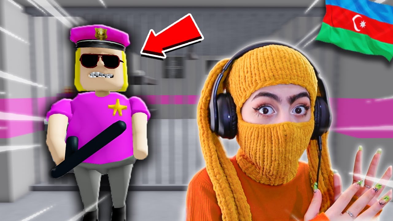 😂XALAŞKA POLİSDƏN QAÇDIM 👮‍♂️ -  ROBLOX