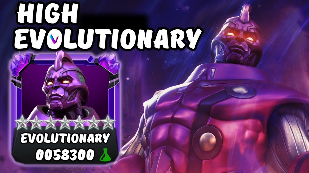 High Evolutionary: демонстрация урона, полезности и вращения — MCoC