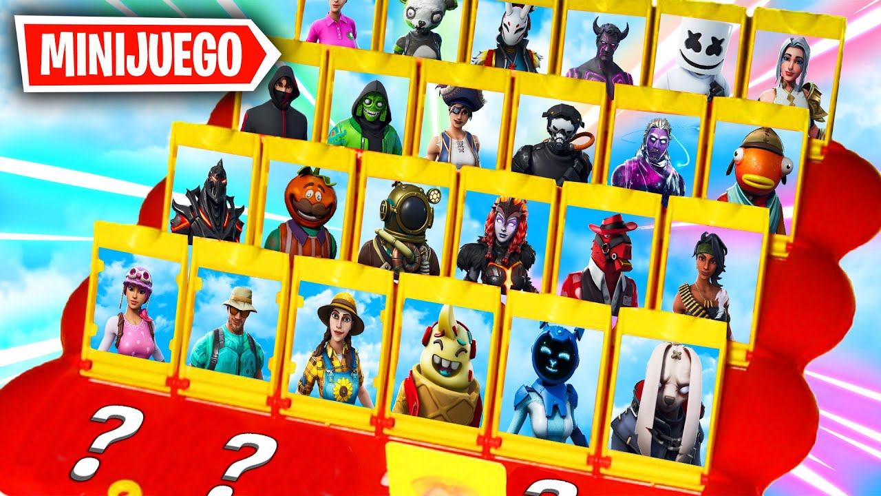 ¿QUIÉN ES QUIÉN? *NUEVO* Modo de Juego en Fortnite Minijuegos Battle Royale