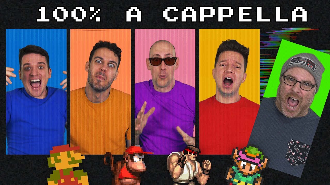 Un Medley de Jeux Vidéo, 100% A Cappella – Les Héros de Votre Enfance