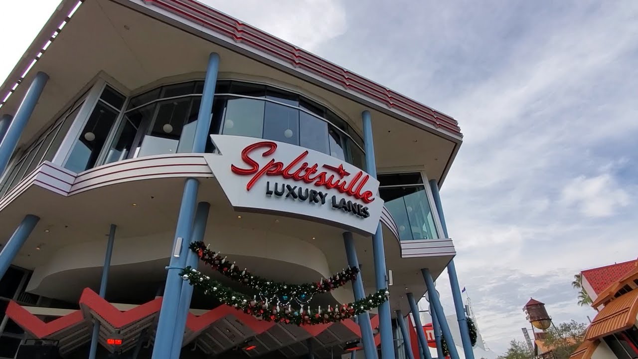 Splitsville Luxury Lanes Disney Springs (Updated) Walk Through