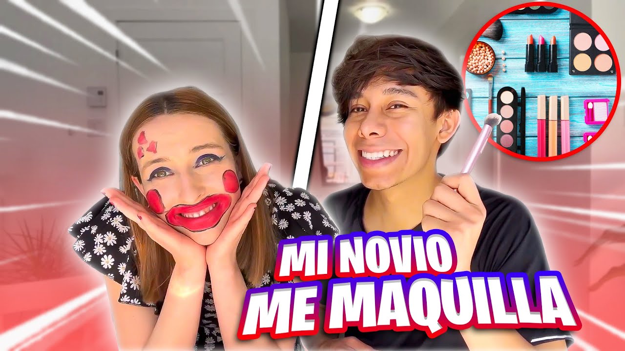 ¡¡MI NOVIO ME MAQUILLA!! TERMINA MAL😨 #kimrixs #sonrixs