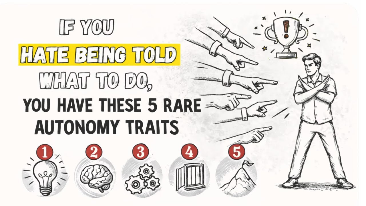 If You Hate Being Told What To Do, You Have These 5 Rare Autonomy Traits