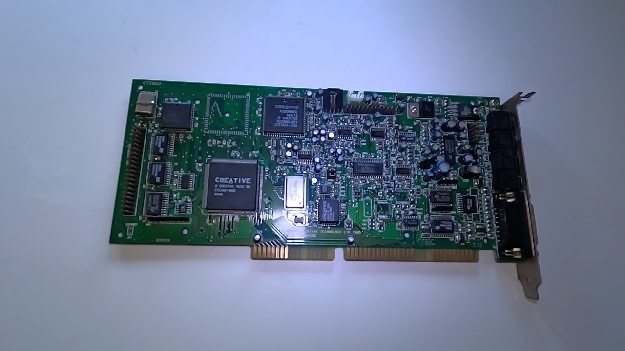 SoundBlaster 16, звук детства