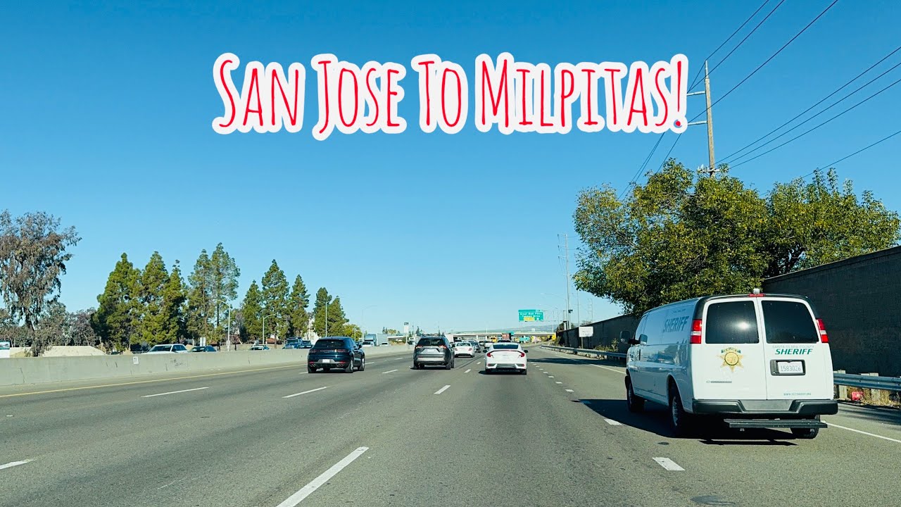 SAN JOSE TO MILPITAS CALIFORNIA DRIVE!