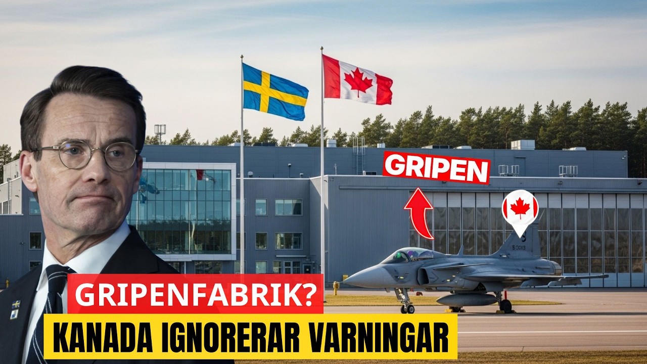 Vad händer om KANADA bygger en Gripenfabrik trots USAs varningar