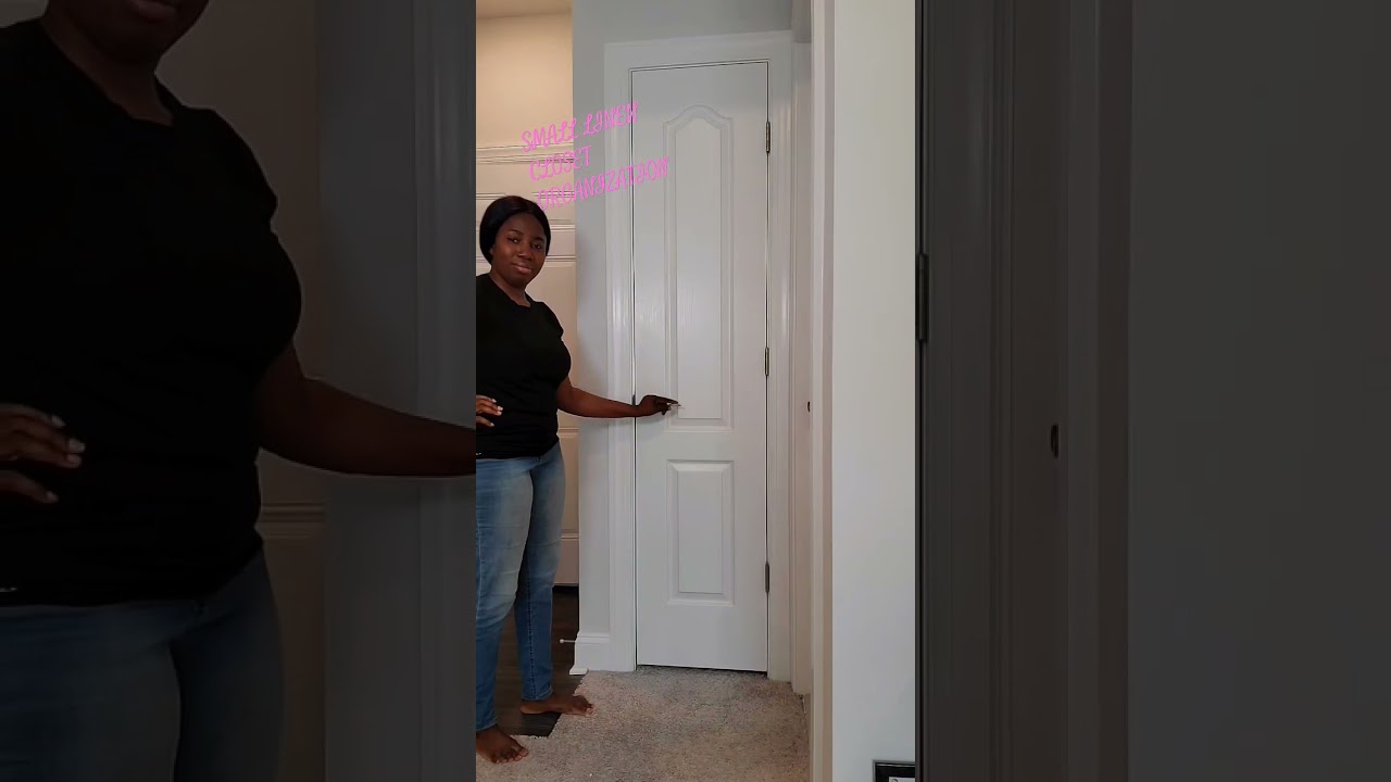 Small linen closet organization #homedeclutter #asmr #shortfeed