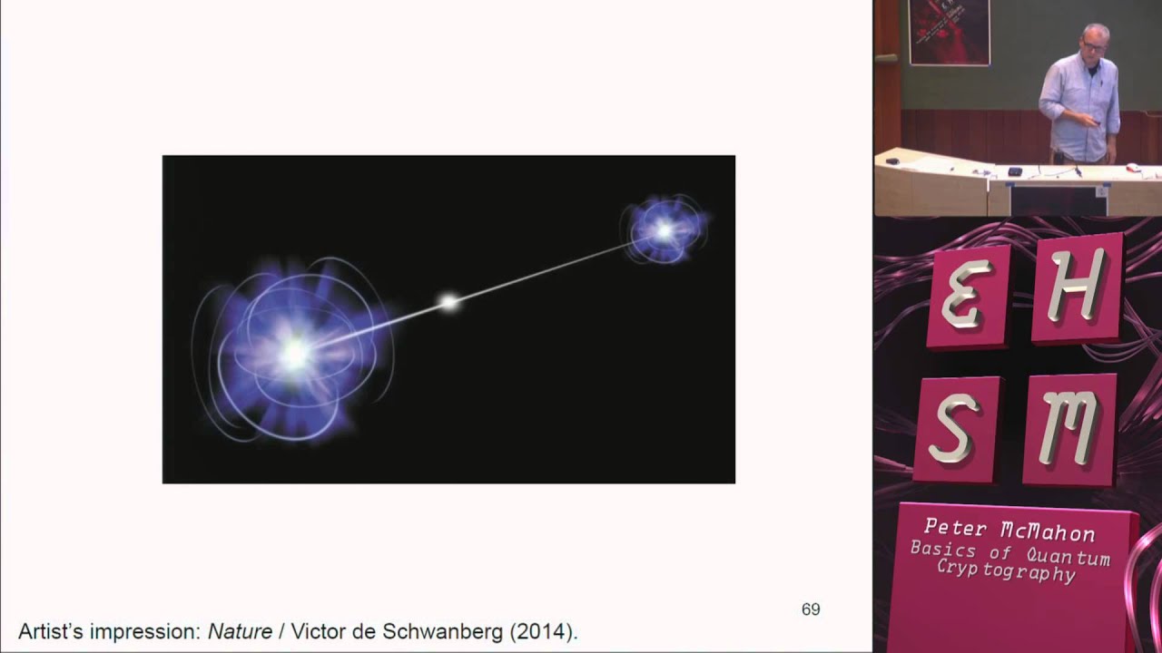 Basics of Quantum Cryptography - Peter McMahon - ehsm #2 - 2014