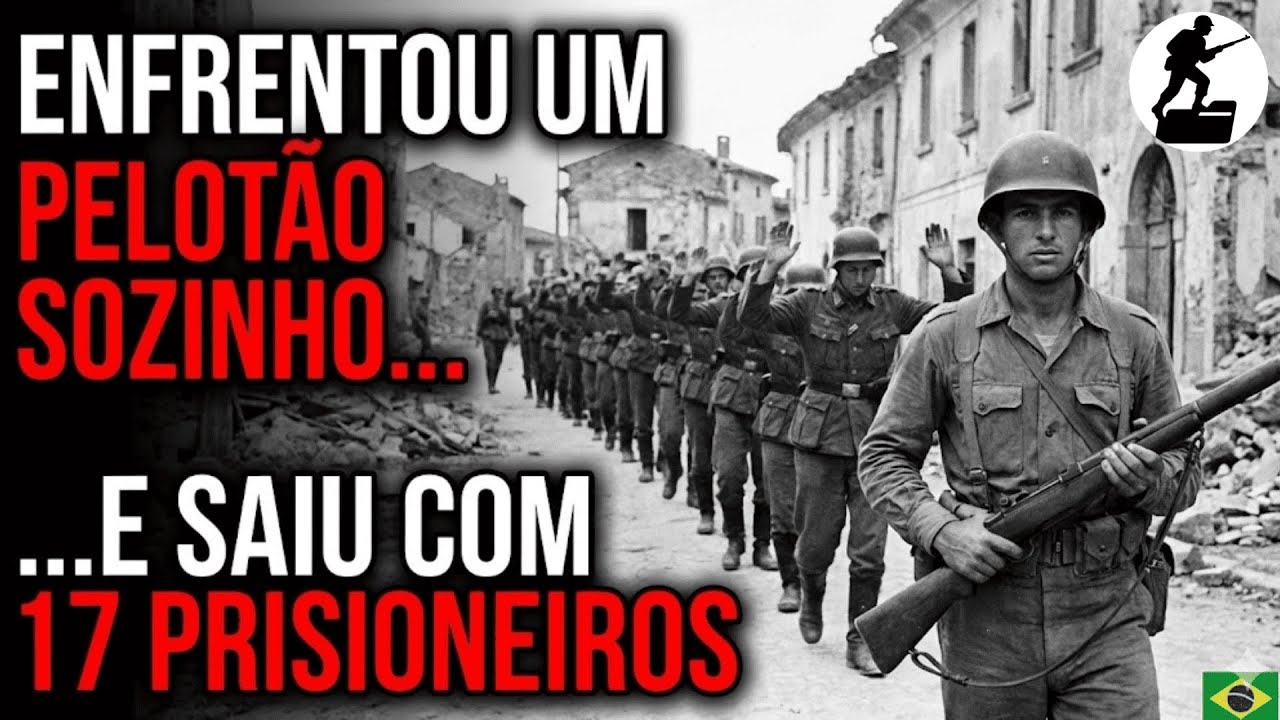 O Soldado Brasileiro que Enfrentou um Pelotão Alemão SOZINHO, e Saiu com 17 Prisioneiros
