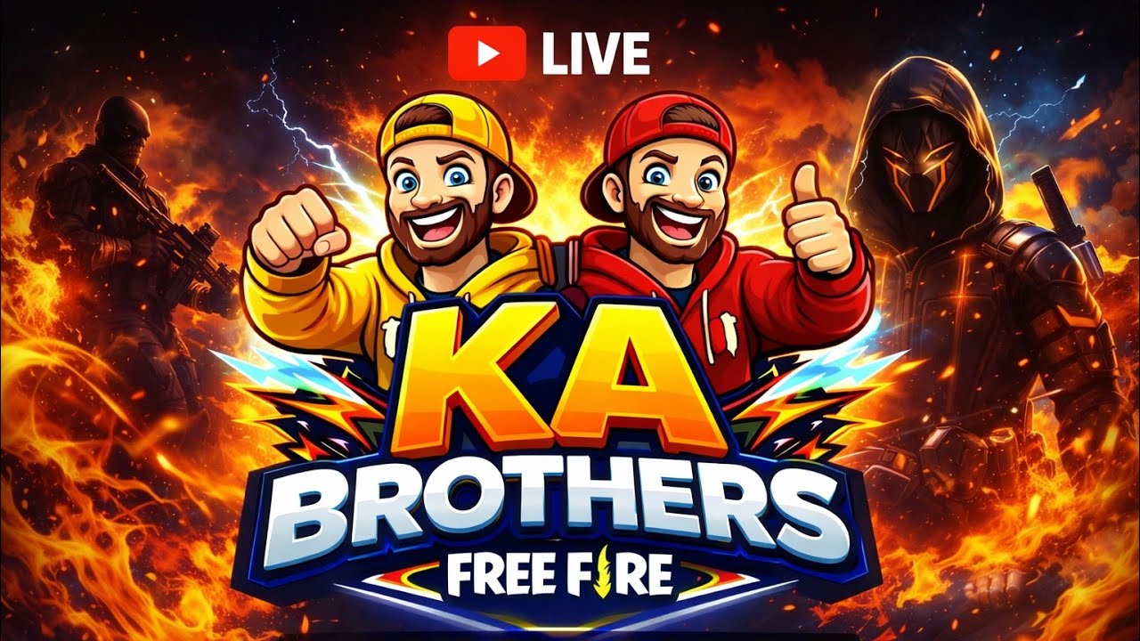 KA Brothers official 's Live streaming #freefire #livestream #trending 