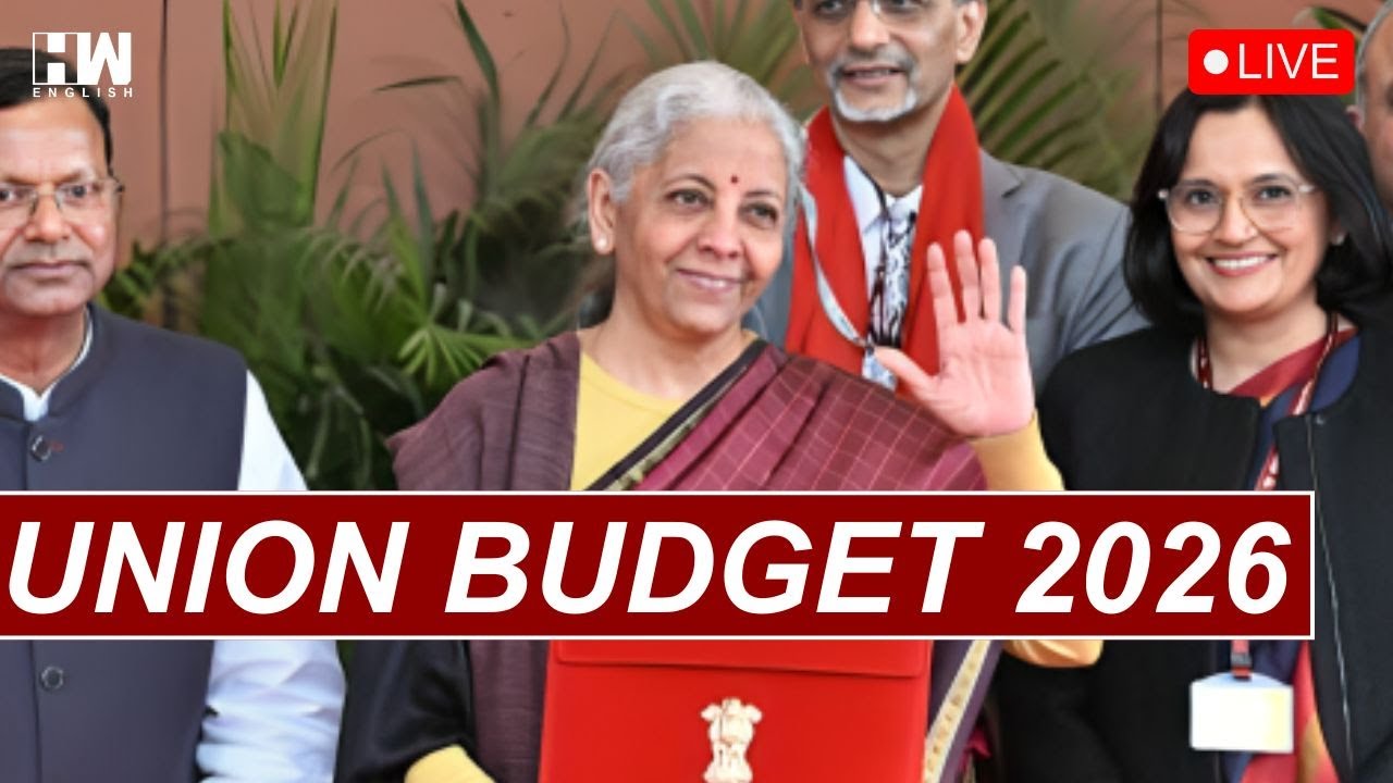 Nirmala Sitharaman Budget LIVE: India's Finance Minister Nirmala Sitharaman Tables Union Budget 2026