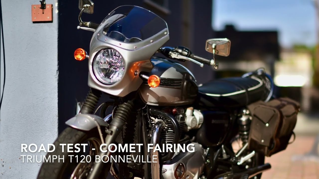 Chic Design Road Comet Fairing - Road Test on Triumph Bonneville T120