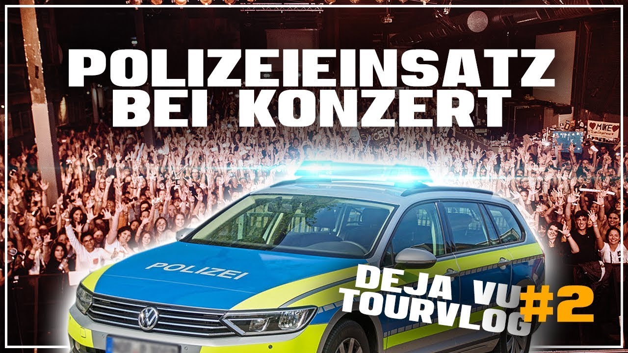 TOURVLOG #2 ✖️ POLIZEIEINSATZ BEI KONZERT ✖️ ZÜRICH, BASEL, BIELEFELD
