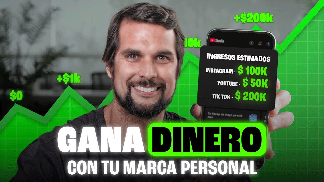 ¿Cómo GANAR DINERO con tu MARCA PERSONAL en 2025 | Guía completa