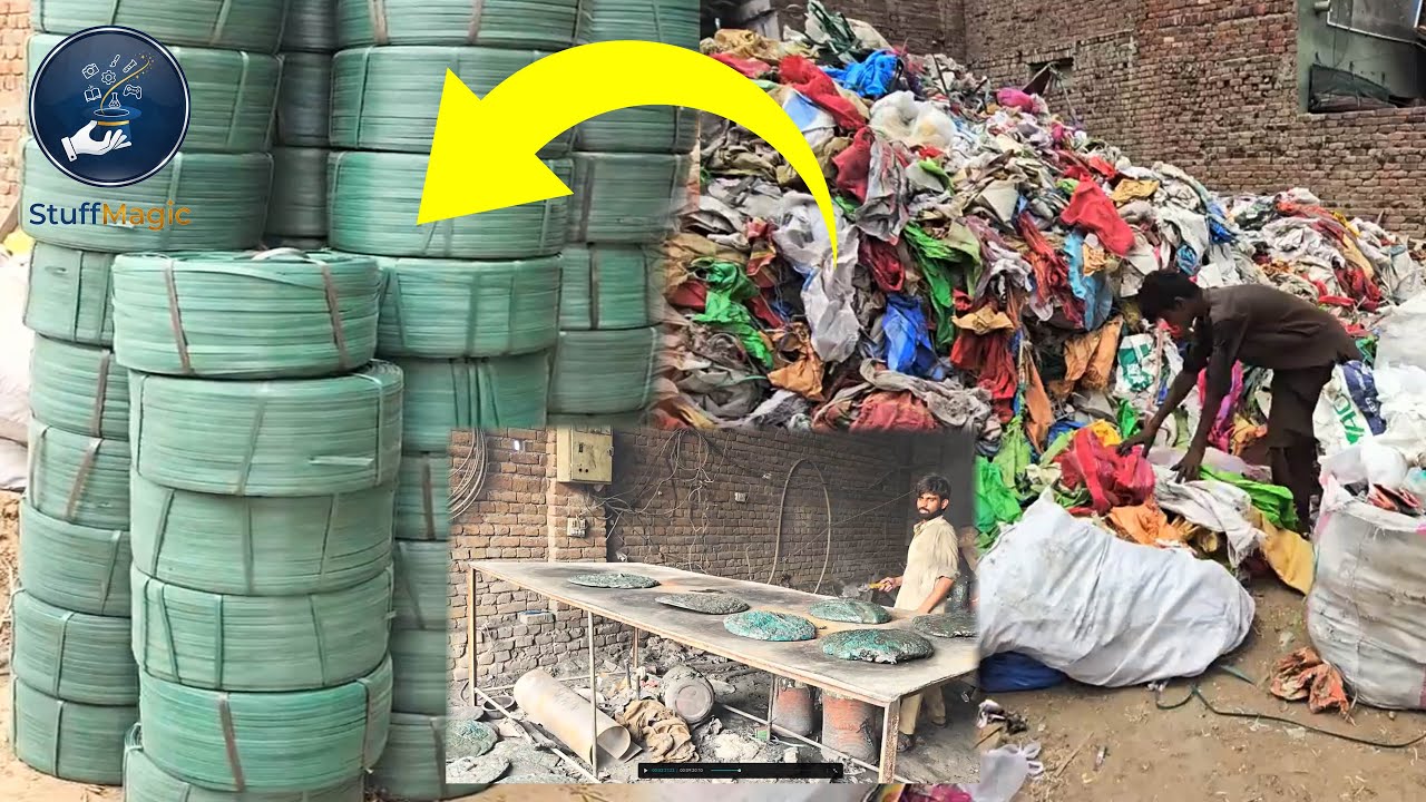Expert Reveals BEST Method for Recycling Plastic Bags into Heavy Duty Straps