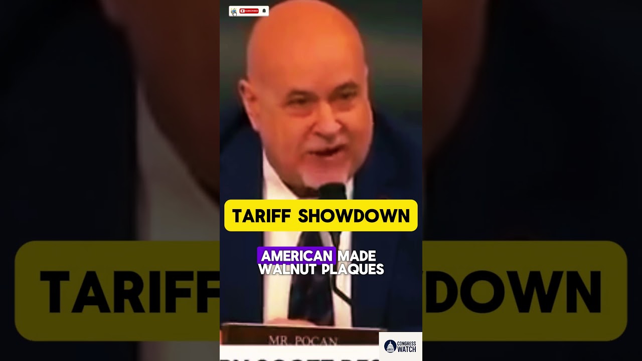 He Asked One Tariff Question, Then the Hearing Exploded.