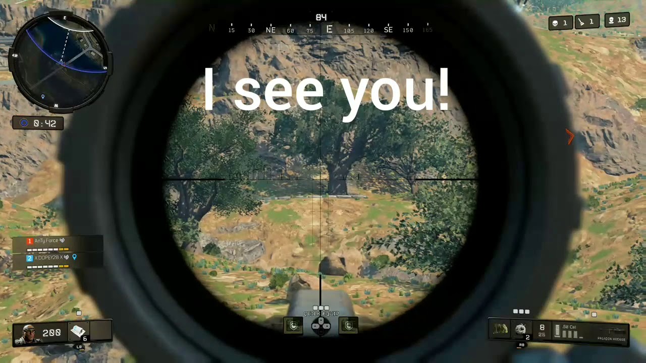 Longest sniper shot on Blackout Black Ops 4
