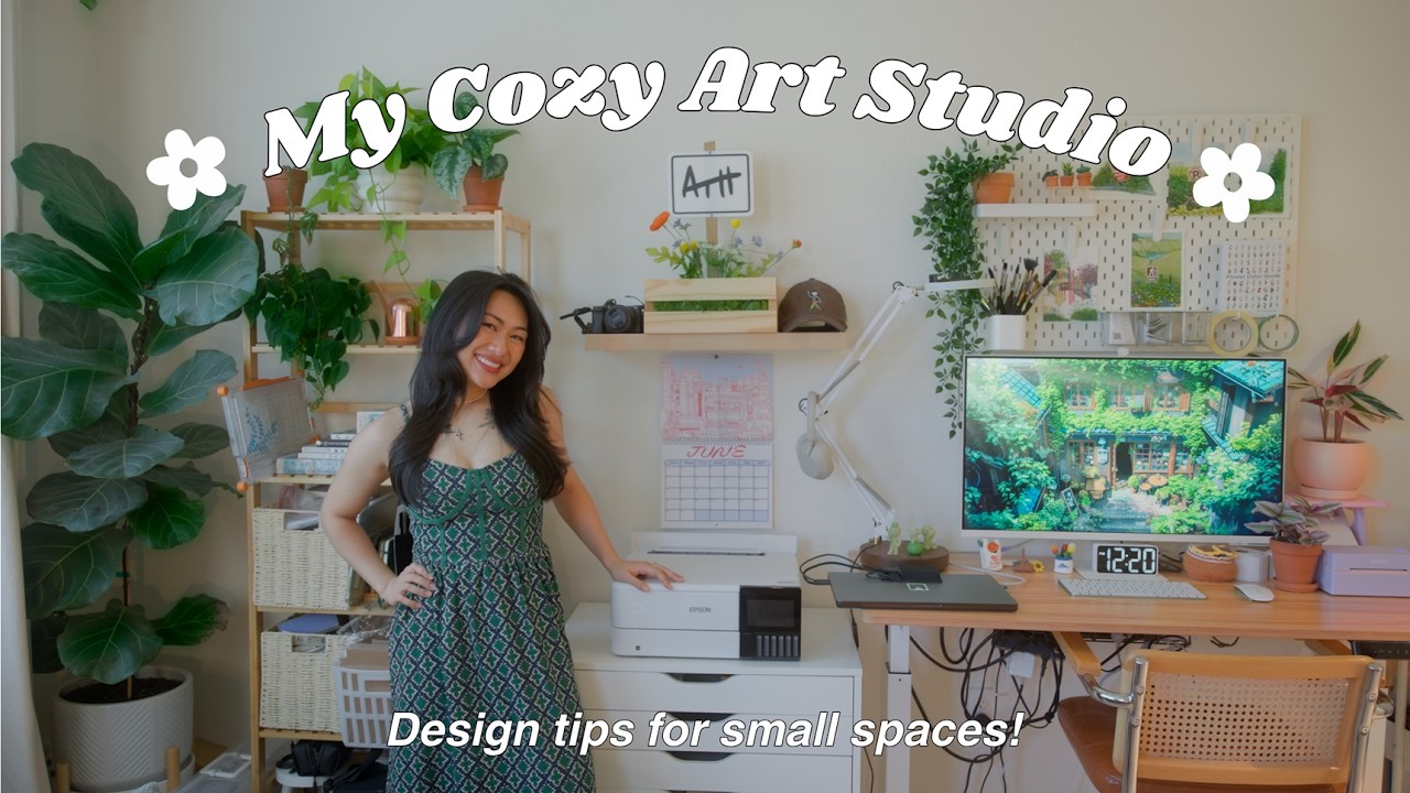 How I Turned My Room Into an Art Studio ✿ (& Why I'm Moving ☹)