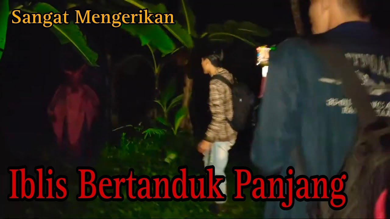 Akibat Menantang Iblis Bertanduk Panjang Youtuber TrionoComal Nyangsang di Atas Pohon#GENDINGMISTERI