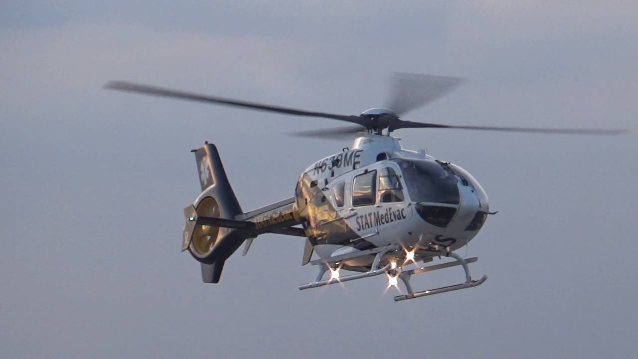 N639ME - STAT MedEvac EC135 Landing