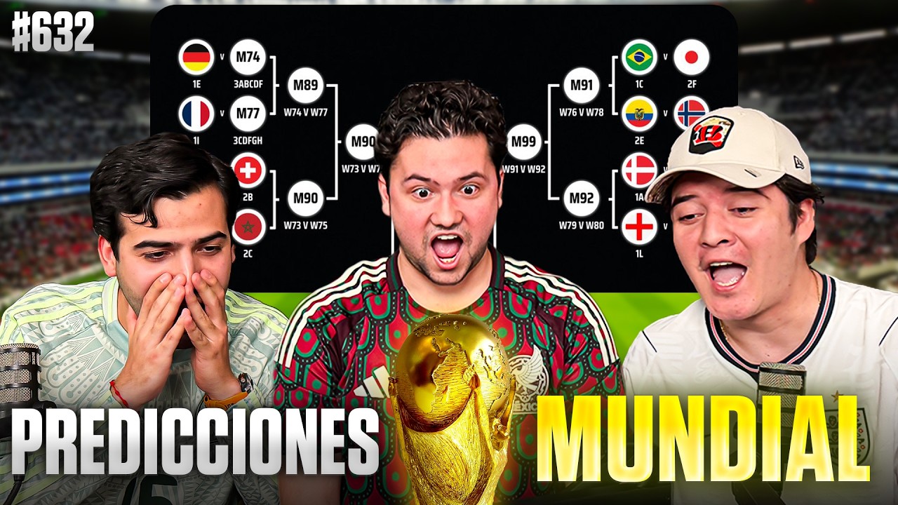 PODCAST DE PADILLA #632 &mdash; NUESTROS PRON&Oacute;STICOS DEL MUNDIAL 2026: EL BRACKET DEFINITIVO