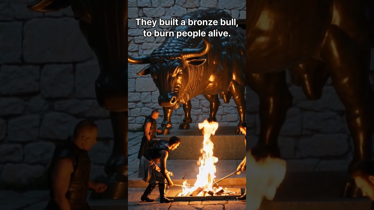 🕰️ The Brazen Bull | Burned alive inside bronze