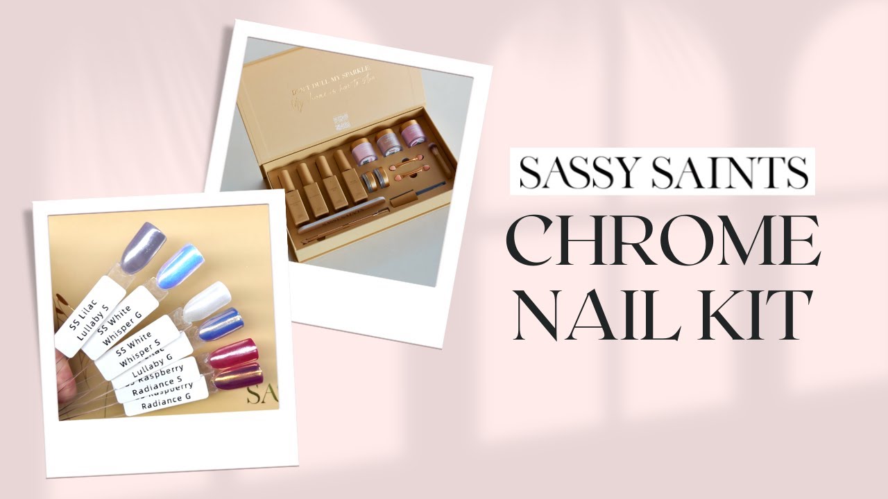 I Tried Sassy Saints CHROME Nail Kit and Here's What Happened | REVIEW